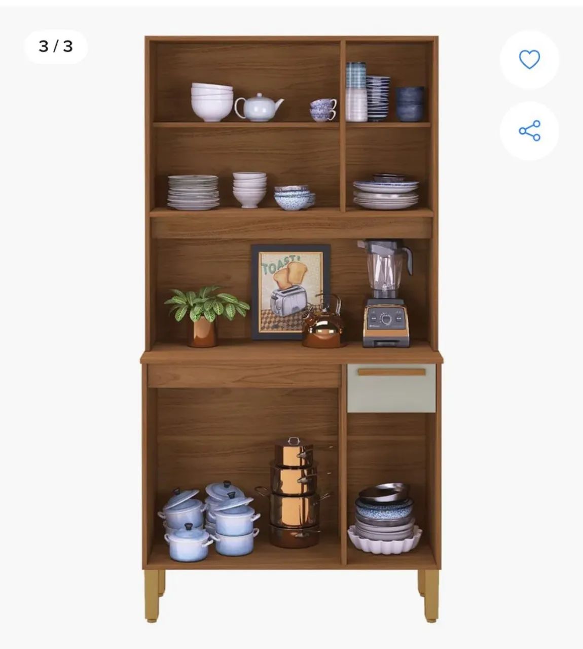 Armário de cozinha NOVO  - Foto 3