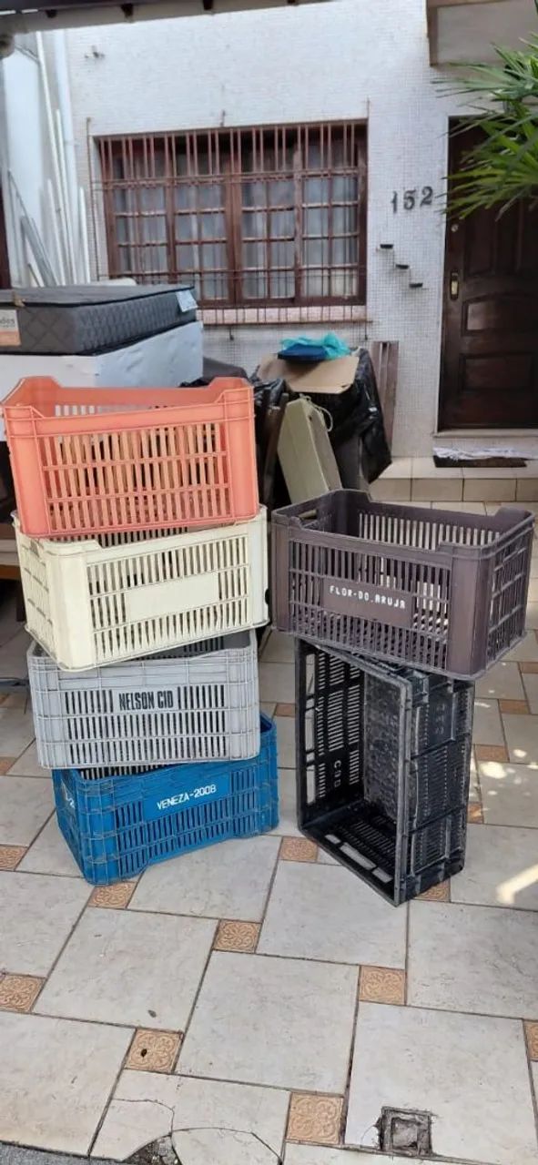 Caixas plásticas para comércio 8 unidades - Foto 4