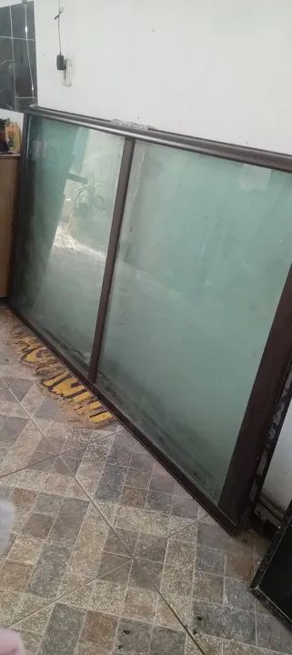 Porta de vidro  de correr 