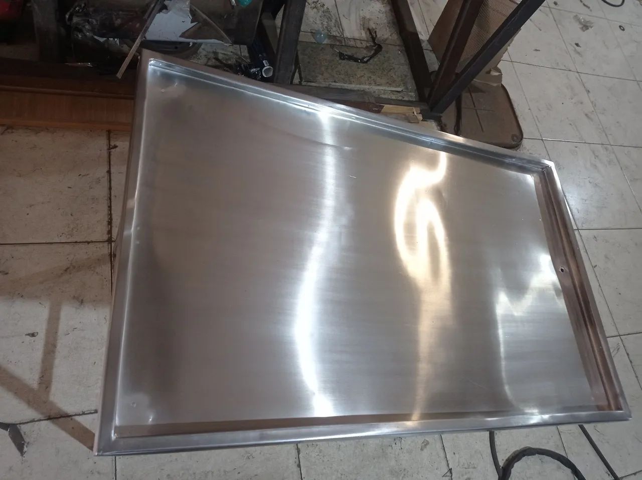 Mesa de Inox para fabricação de queijo  - Foto 2