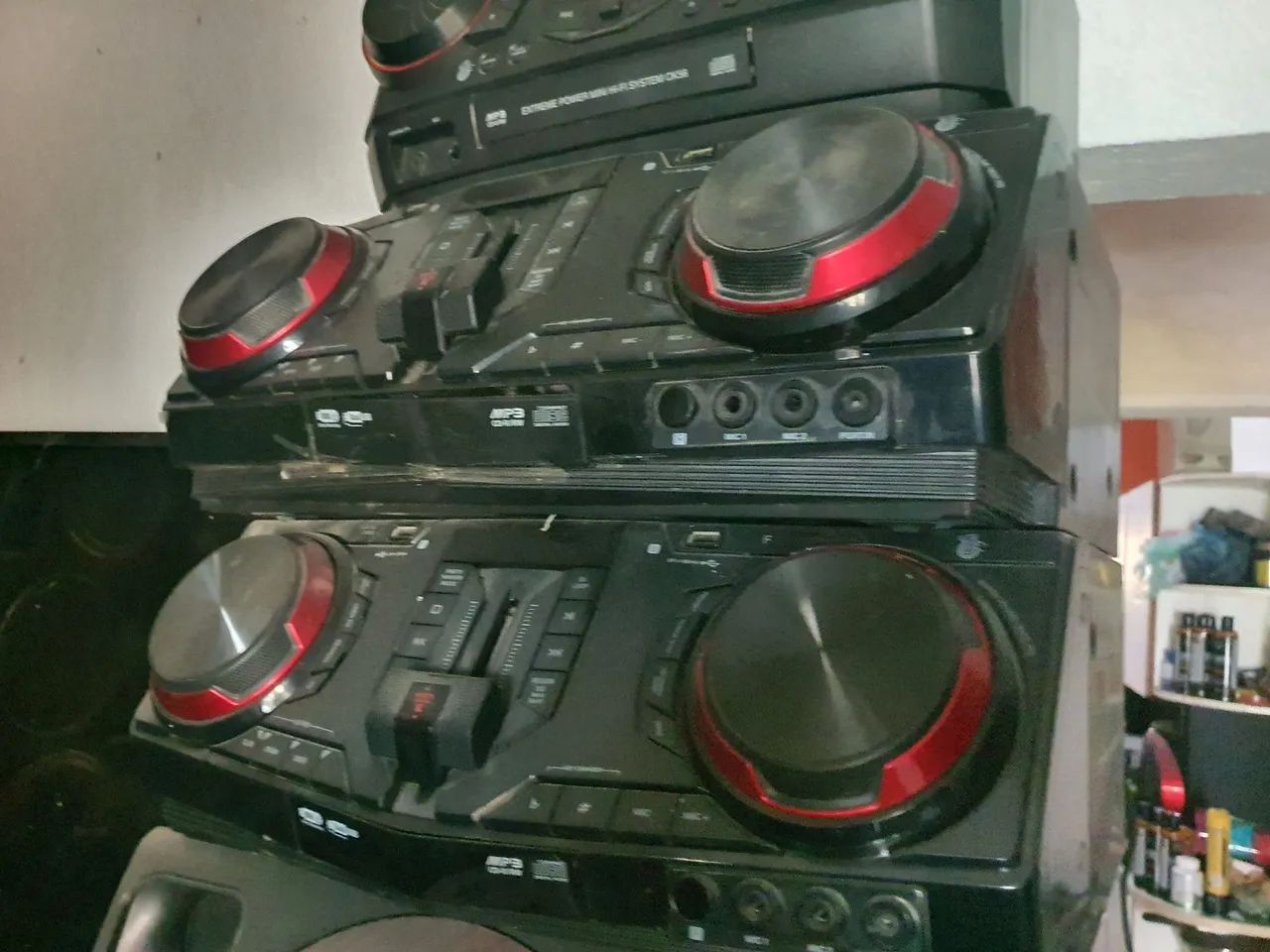 Seu som lg mini sistem parou total temos placas 