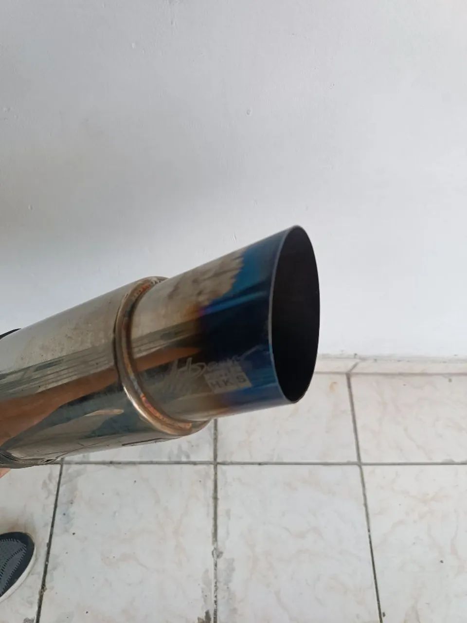 Cano Esportivo HKS 4 polegadas Já com adaptação  - Foto 2