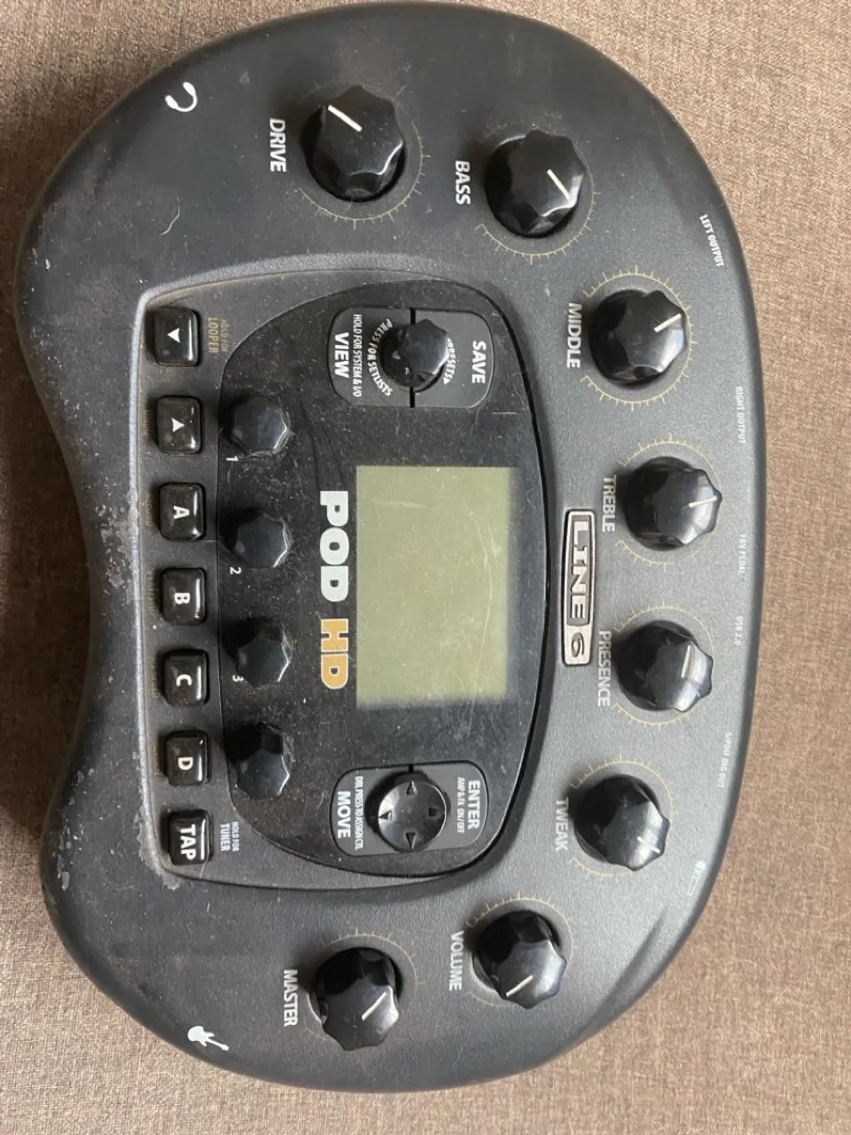 Pedal de efeitos Line 6 Pod HD