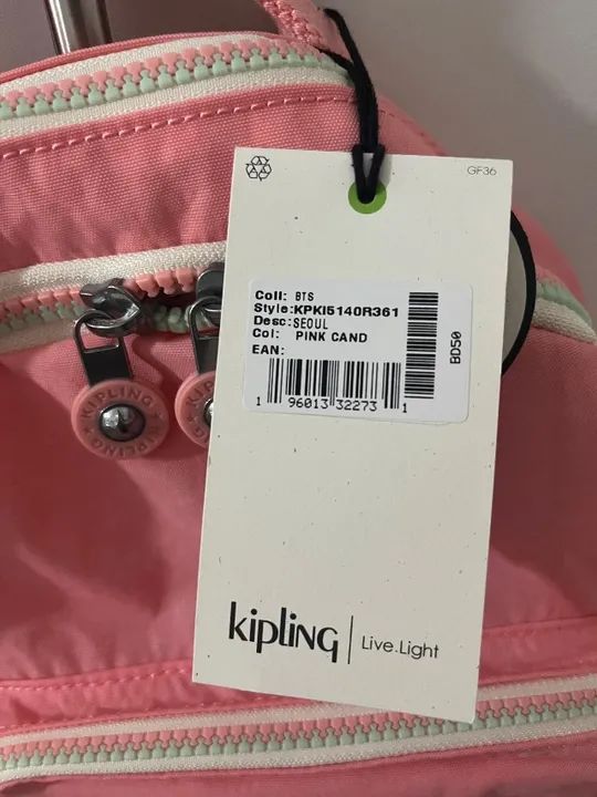 Vendo mochila kipling nova - Foto 3