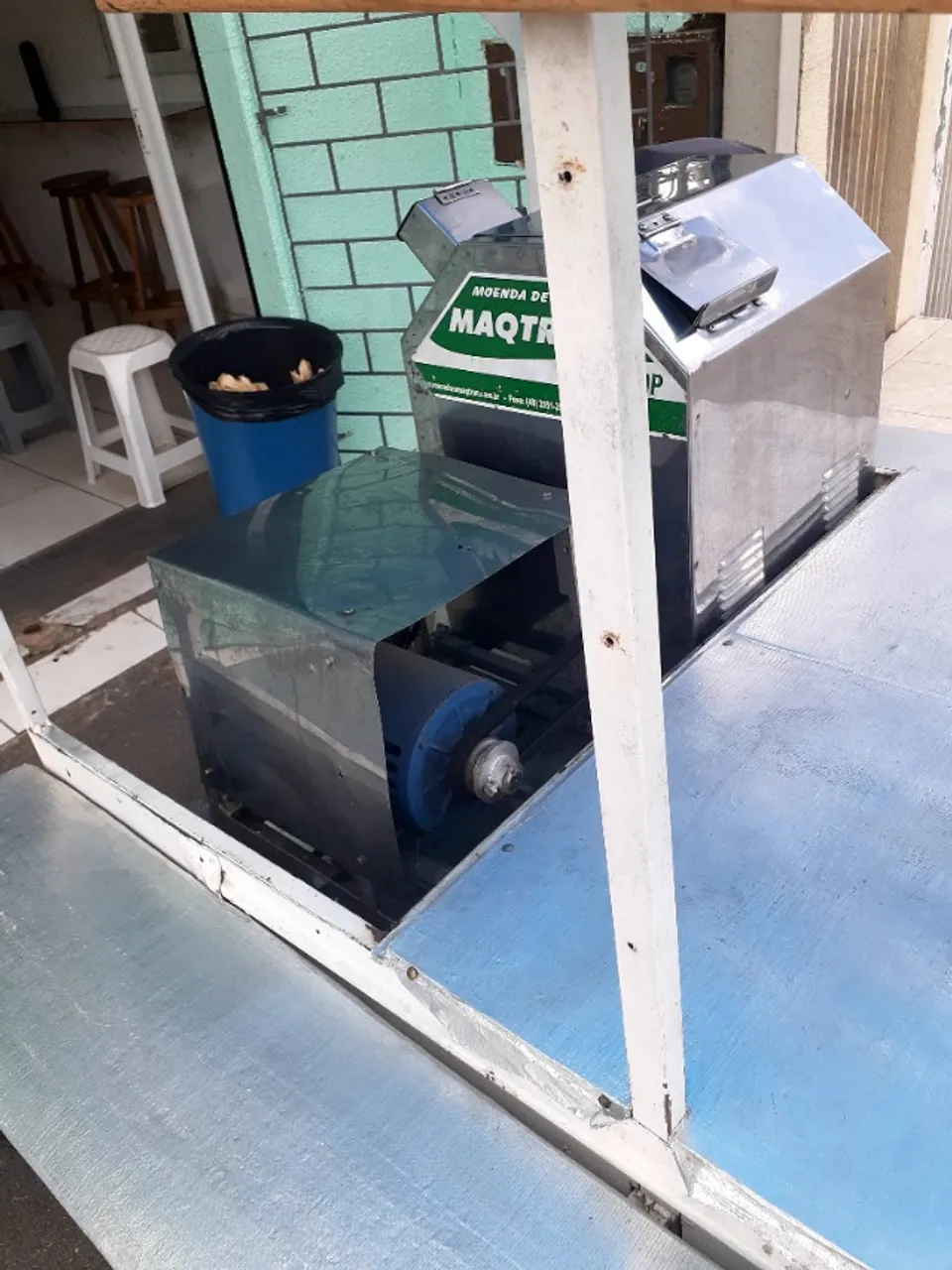 Carrinho de caldo de cana