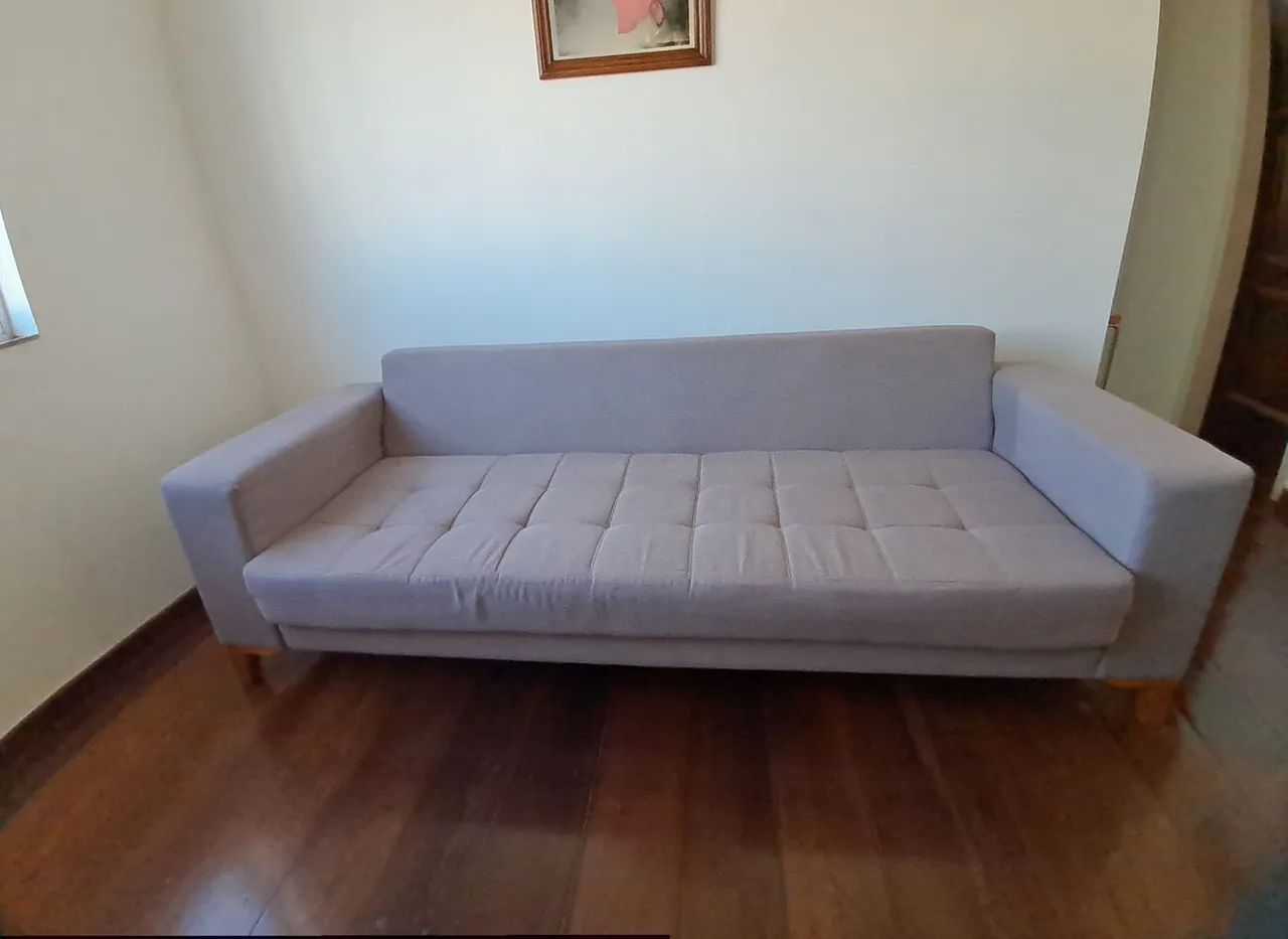 Sofá 4 lugares 2,38 x 0,90 seminovo - Foto 5