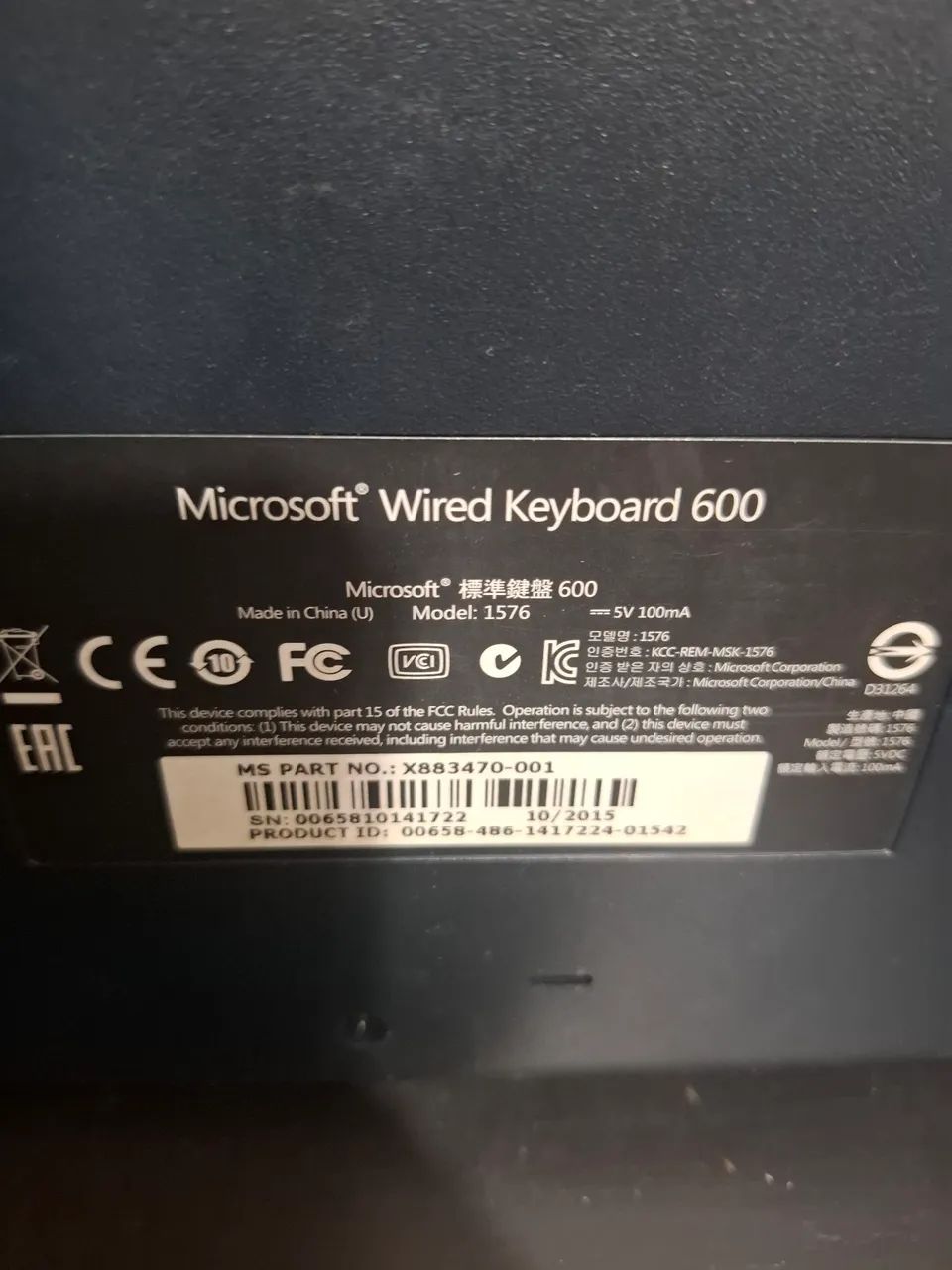 Teclado microsoft 600 - Foto 2