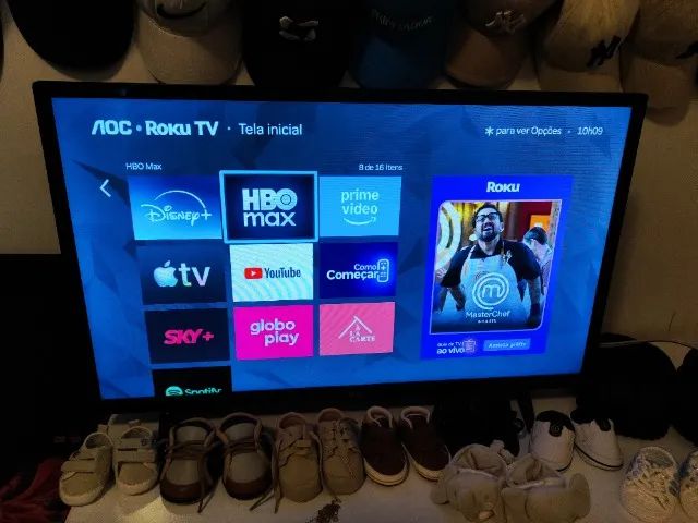 Televisão AOC roku 32 polegada - Foto 4