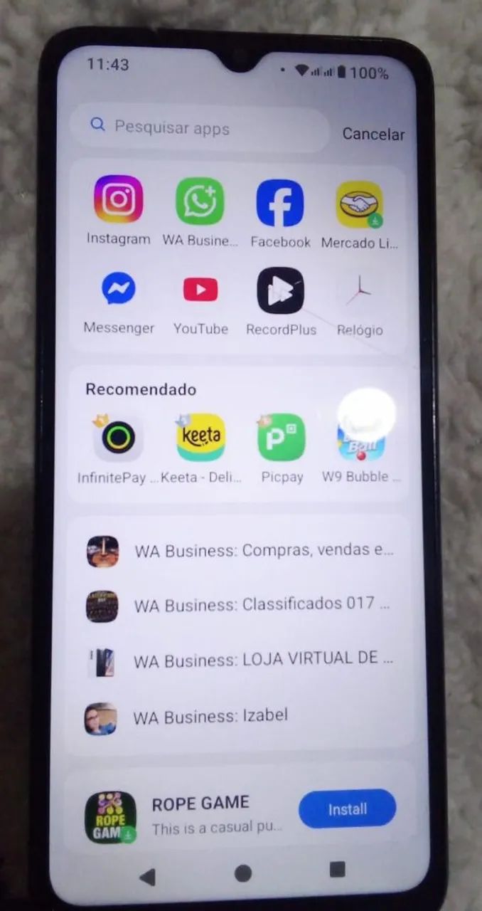 Redmi Ax3 64g funcionado perfeitamente 