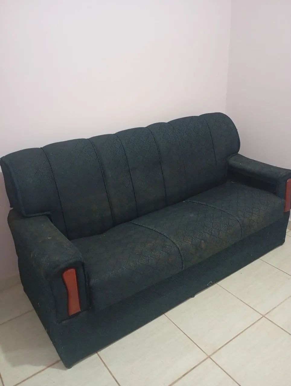 Sofá usado 3 lugares 