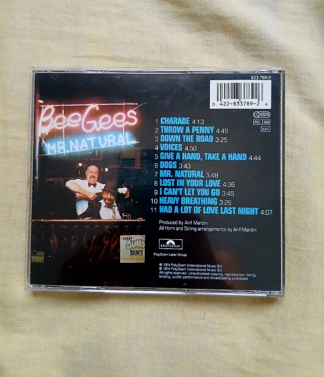 Cd Bee Gees Mr. Natural (importado) - Foto 2