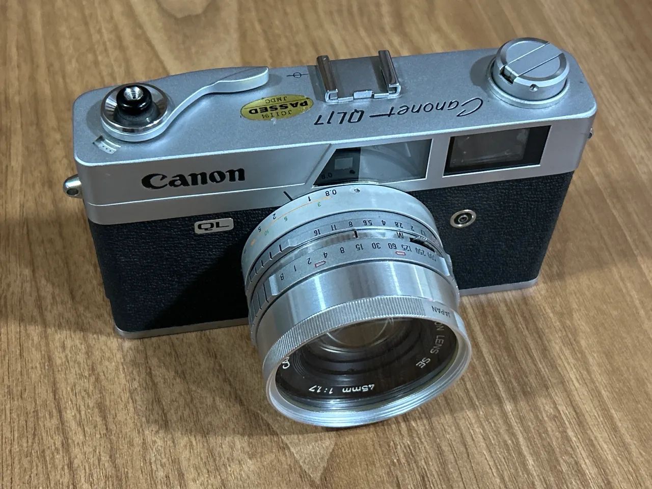 Câmera Analógica Canon Canonet QL17 - Câmeras e Filmadoras