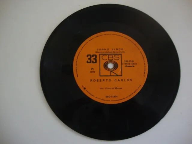 Compacto Duplo CBS Roberto Carlos 1973. - Foto 3