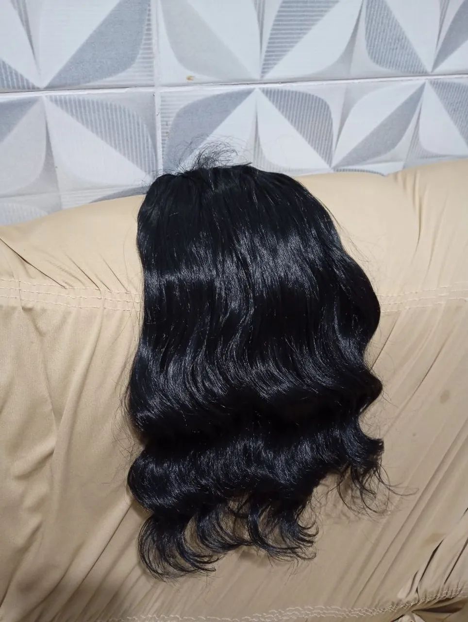 Cabelo semi humano 50%