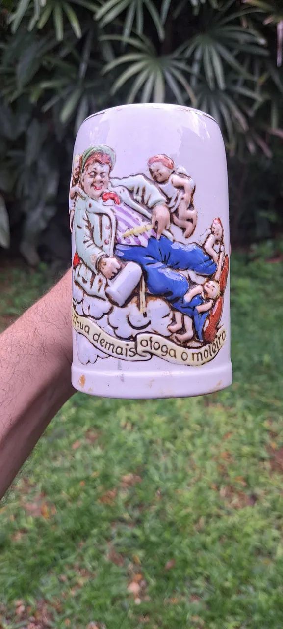 Antigos Canecos de chopp pequenos raridade  - Foto 4