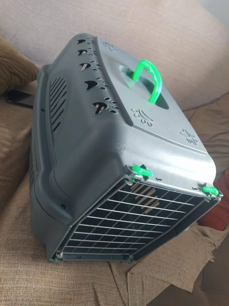 Caixa de Transporte para Cães e Gatos /  Animais - Foto 3