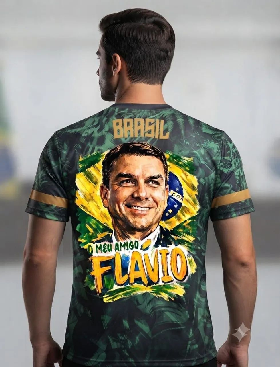 Camiseta Flávio bolsonaro - Foto 3
