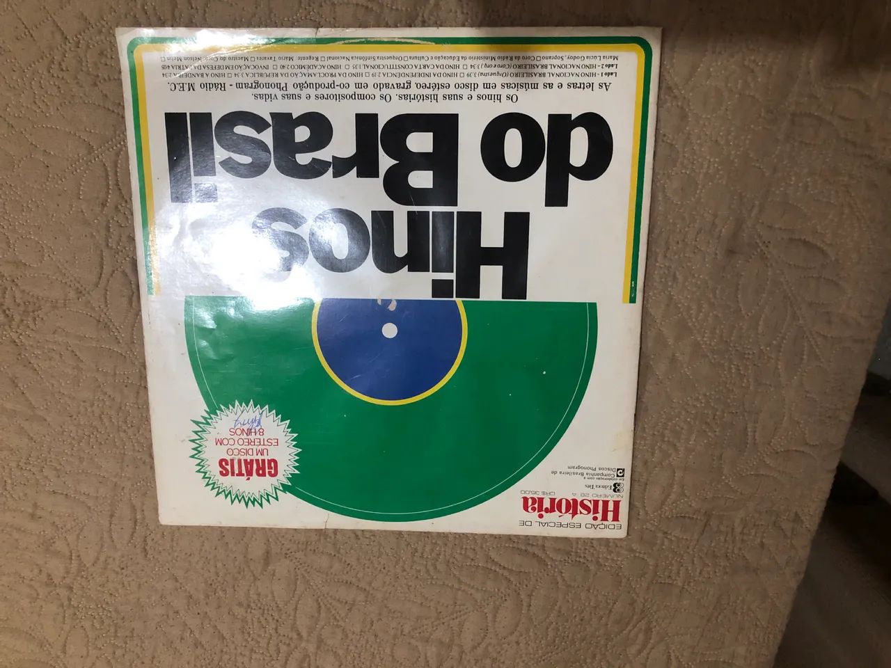 Disco  Vinil Hino do Brasil - Foto 2