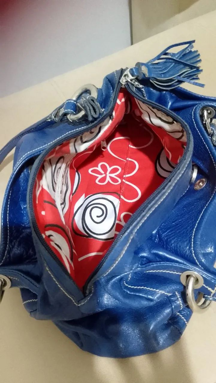 Bolsa couro legítimo  - Foto 4