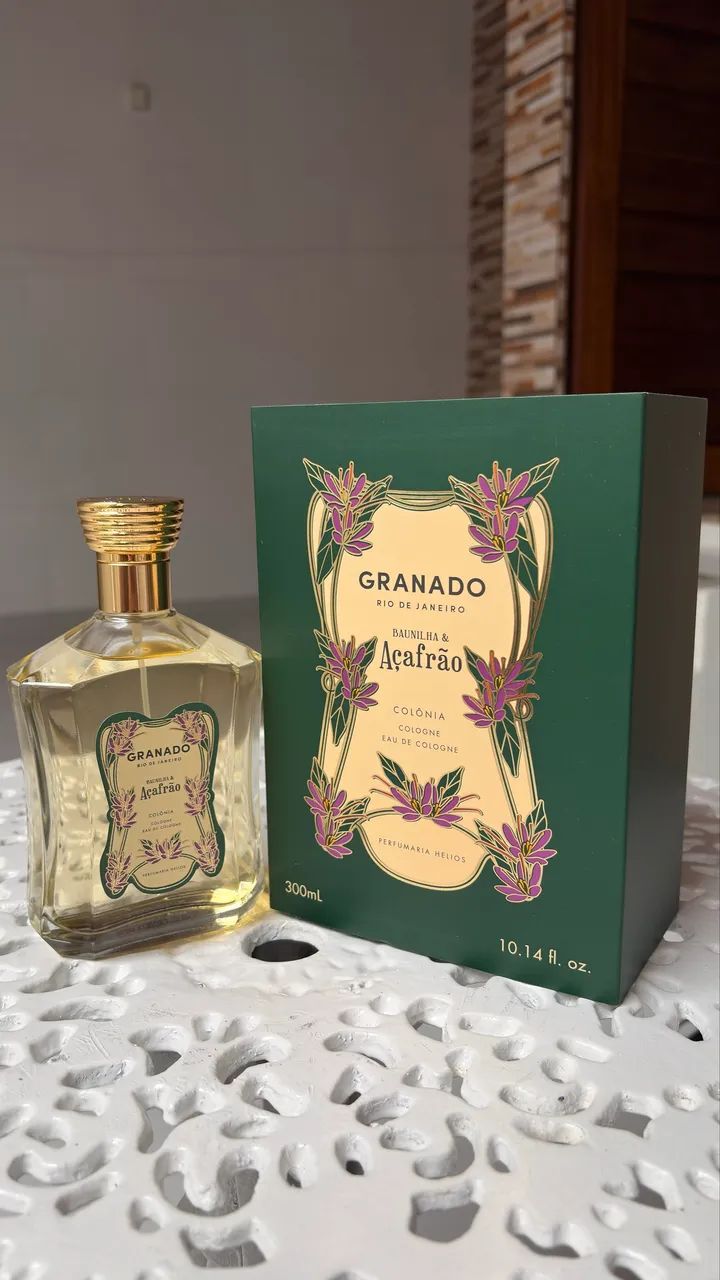 Perfume Granado - Baunilha e açafrão 300 ML