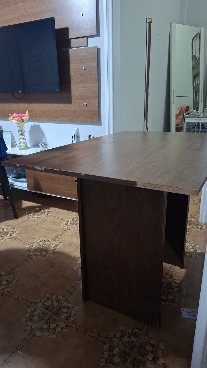 MESA RETANGULAR MDP 4 LUGARES - Foto 3