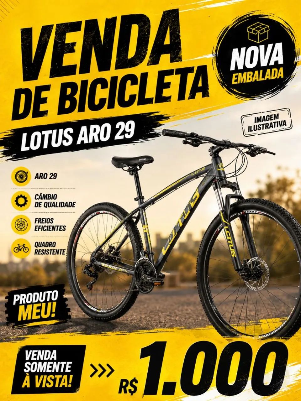 Bicicleta lótus 