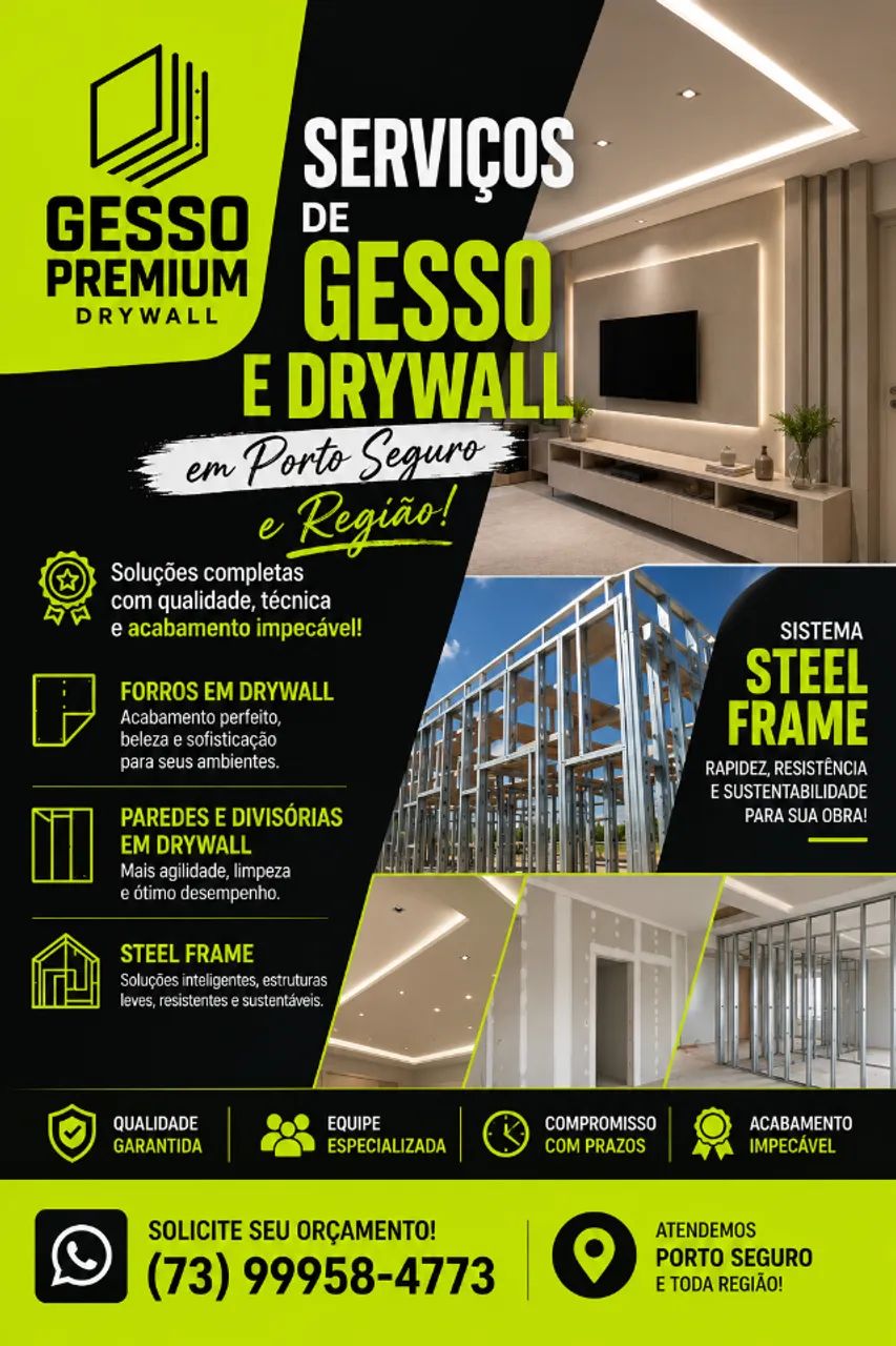 Serviços em Drywall