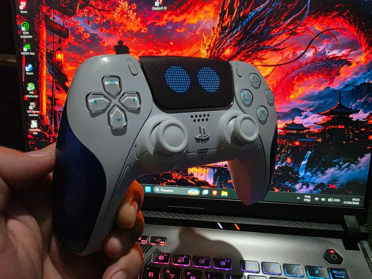 Controle PS5 ASTROBOT ED.LIMITADA - Foto 3