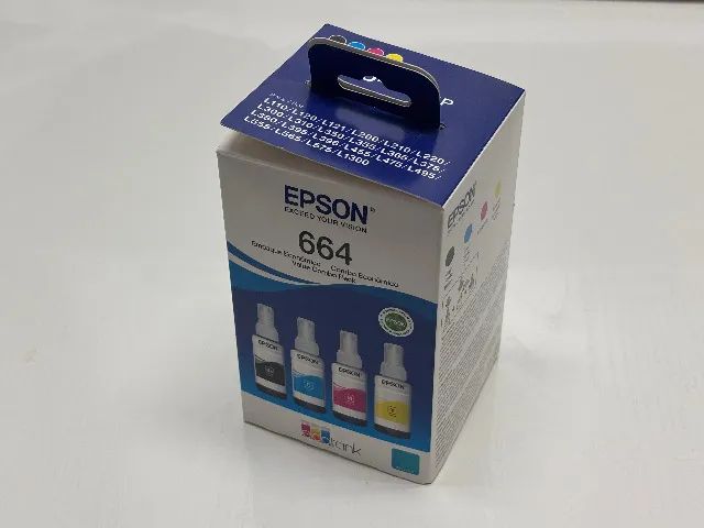 Kit 4 Tintas Epson 664
