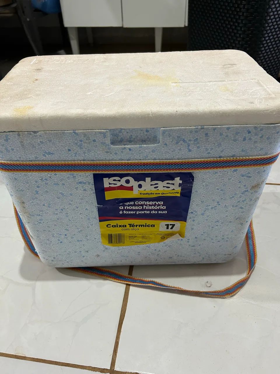 Caixa Térmica de Isopor Isoplast de 17 Litros - Foto 2