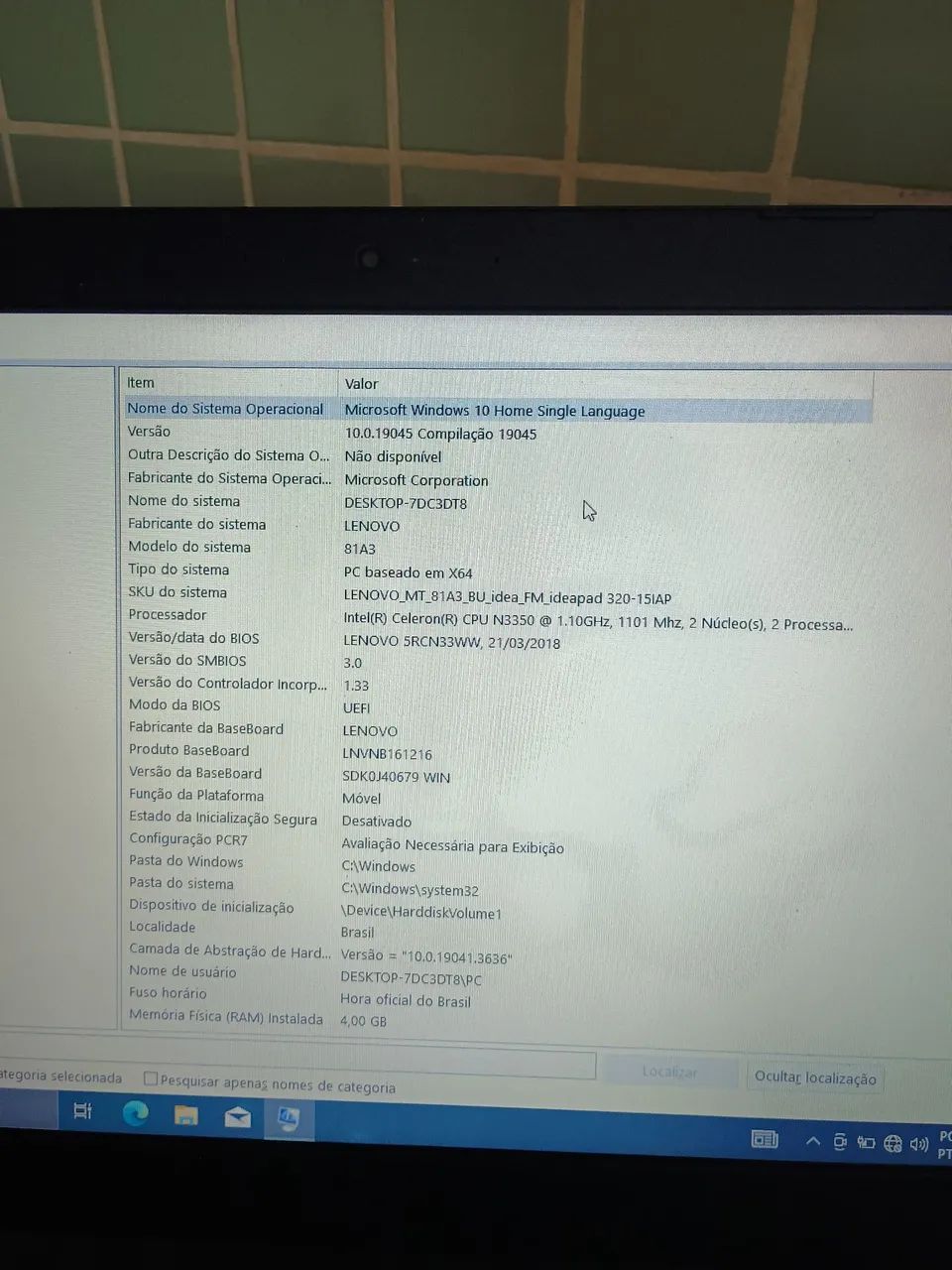Notebook Lenovo IdeaPad 320-15IAP - Foto 4