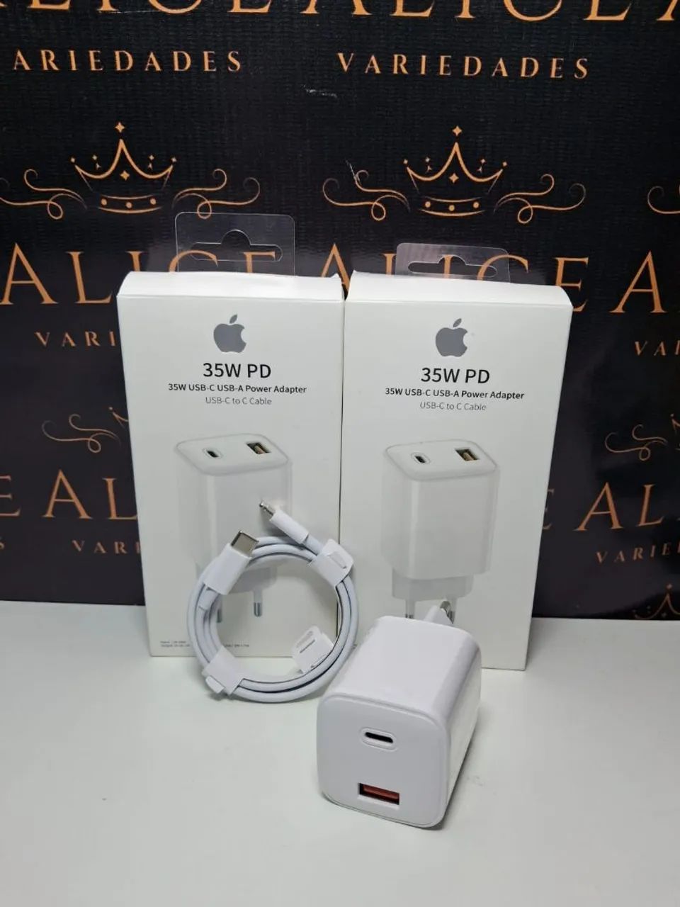 Carregador de iPhone 35w