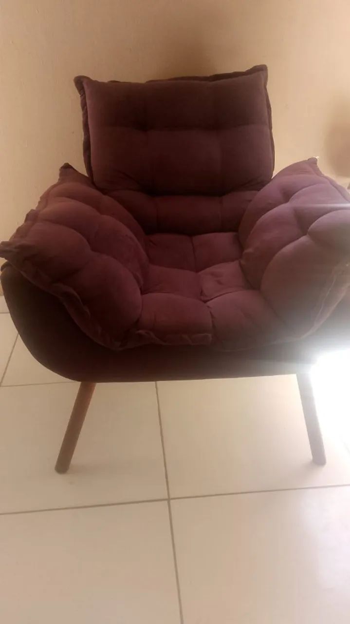 Vende-se 2 poltronas acolchoadas  - Foto 2