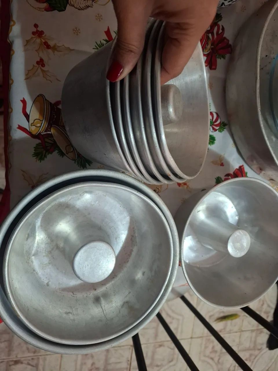 Forma de bolo e pudim - Foto 5