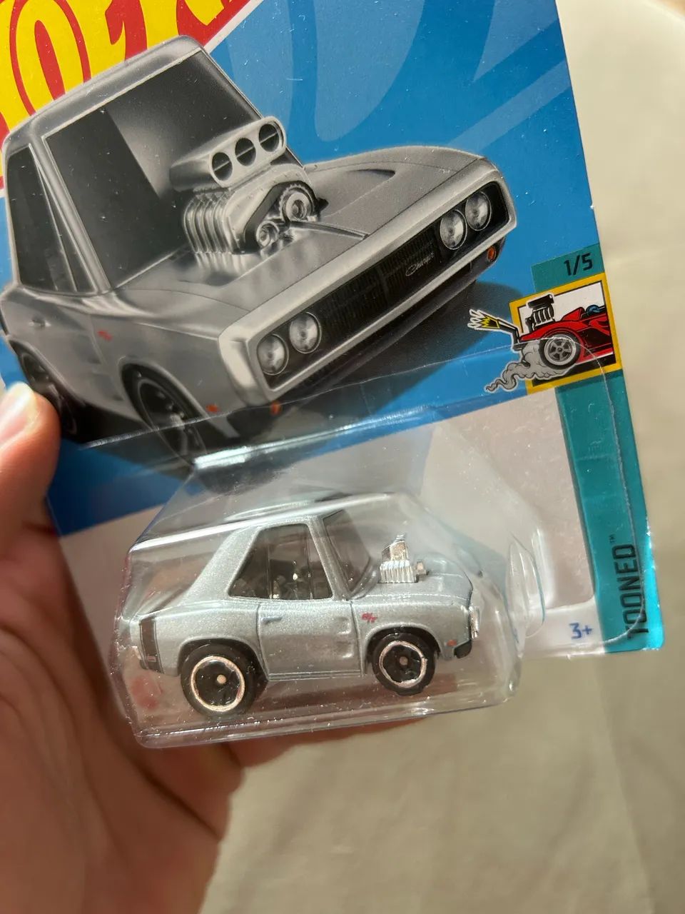 Hot Wheels Mini ?70 Dodge Charger Fast & Furious - Foto 4