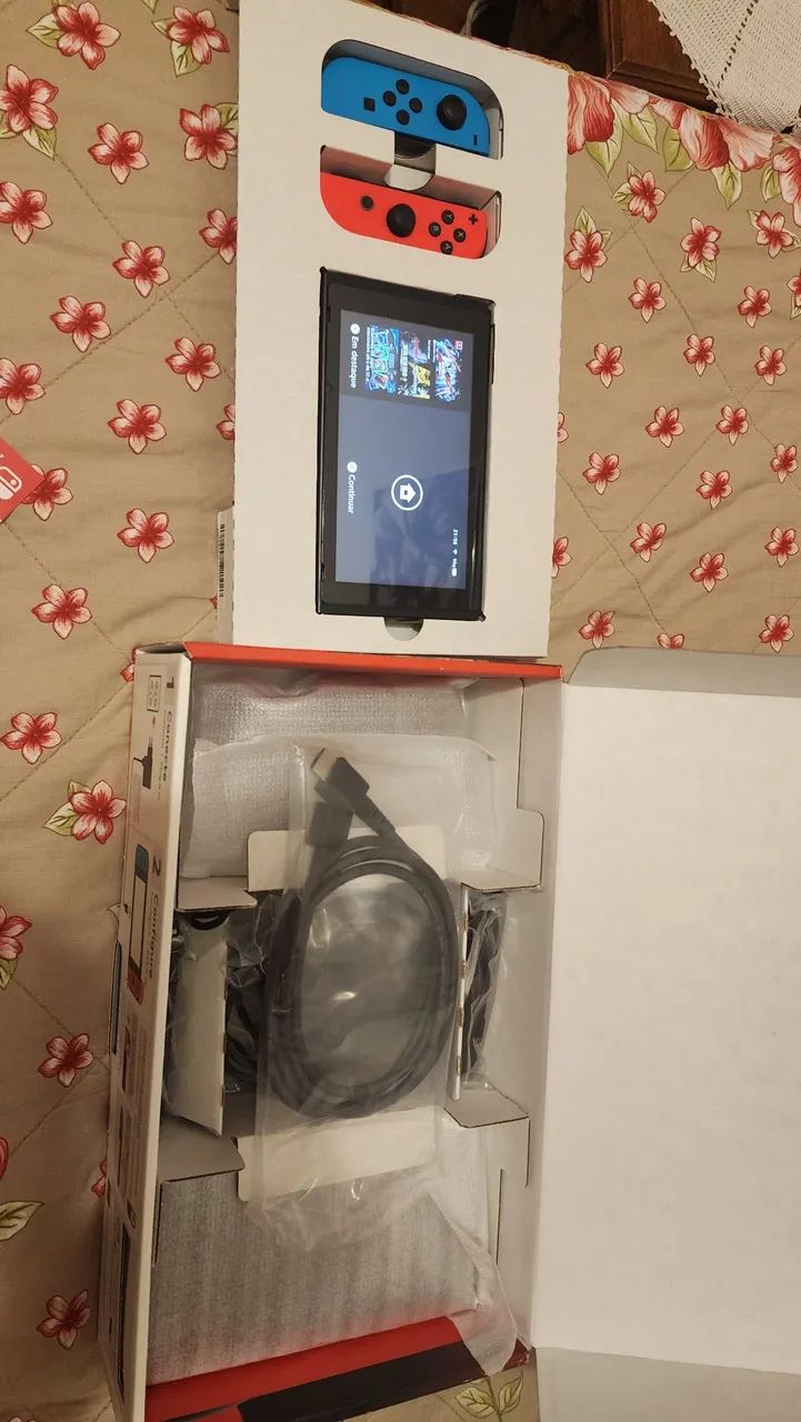 Nintendo switch V2 32GB Bloqueado na caixa  - Foto 3