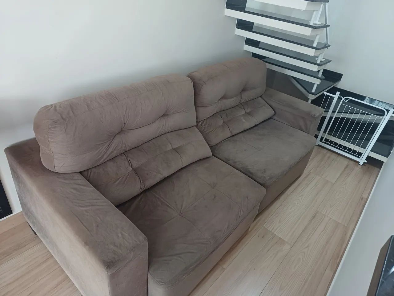 Sofá retrátil e reclináveis 2,5m - Foto 3