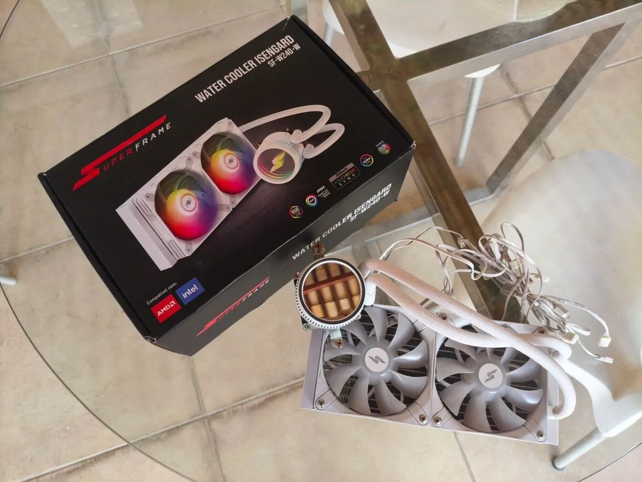 WATER COOLER SUPERFRAME ISENGARD 240MM - Foto 4