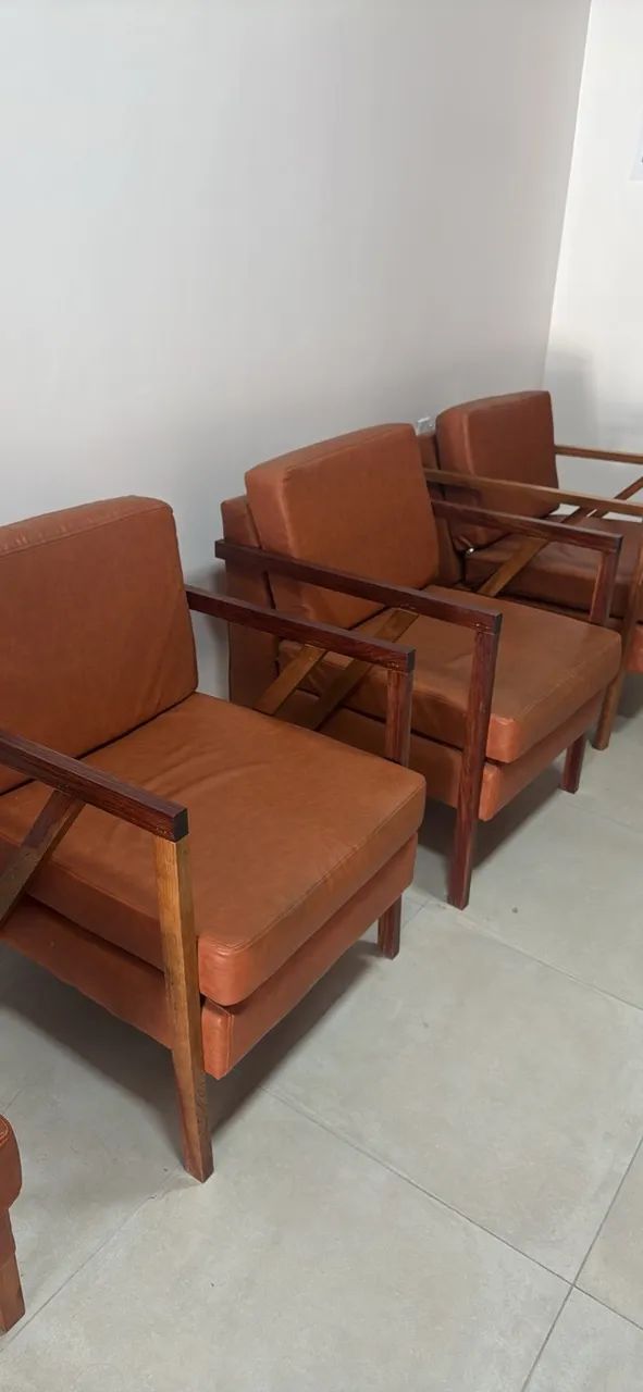Poltrona - conjunto de cadeiras  - Foto 2