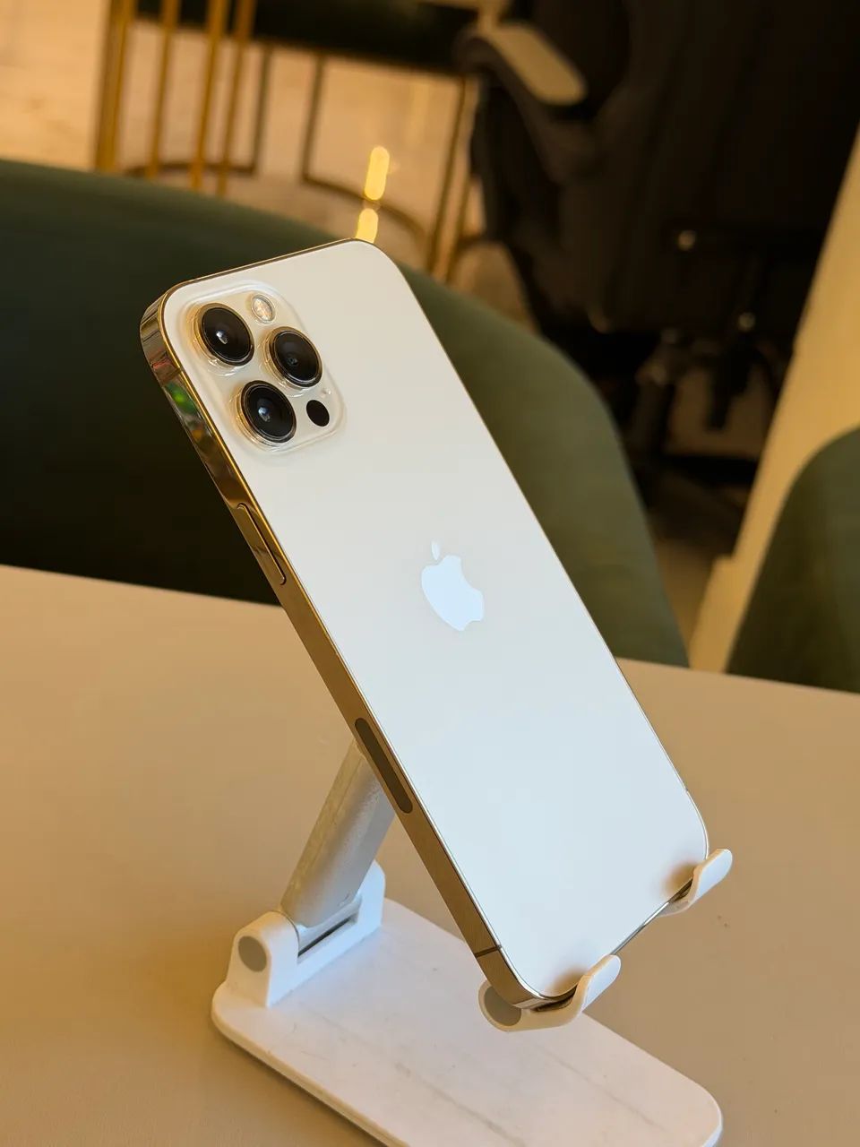 iPhone 12 Pro Max 256gb Dourado Semi Novo | Loja Física