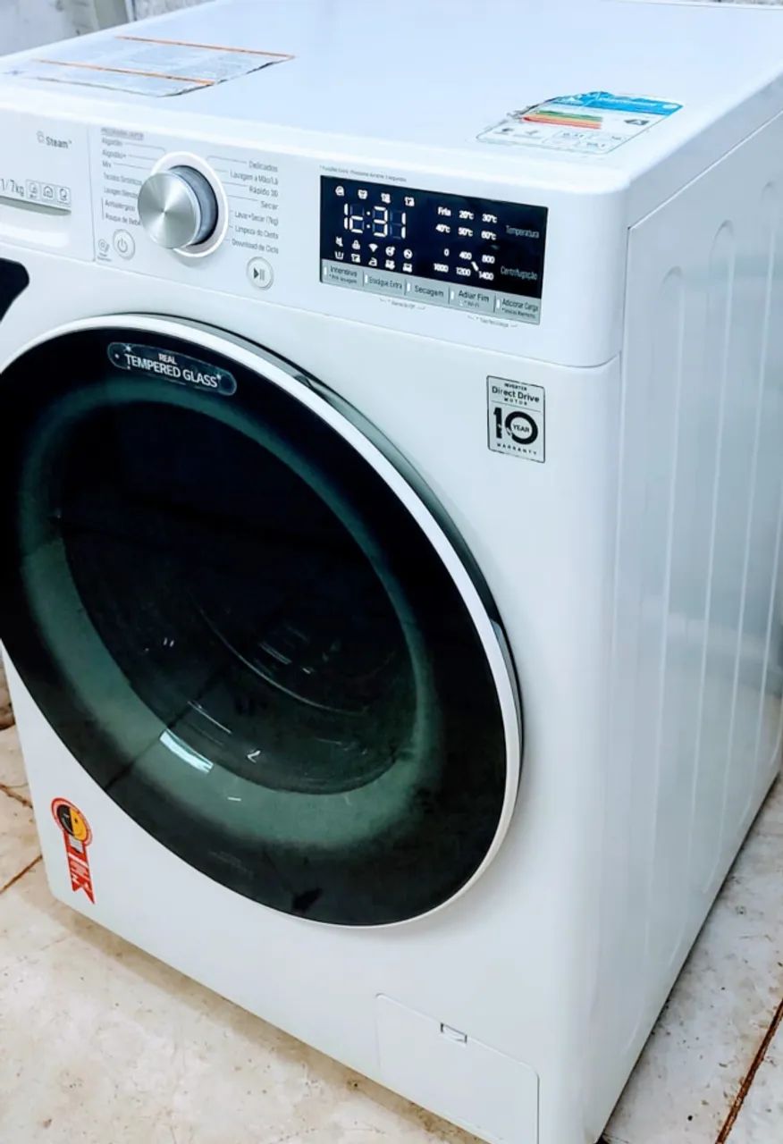Máquina LAVA e SECA LG WI-FI Smart INVERTER, TUDO FUNCIONANDO Garantia Entrega Grátis* - Foto 3