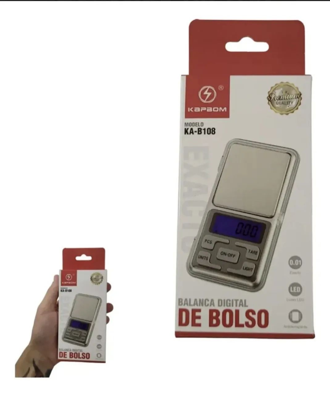 Balança Digital de bolso novo - Foto 3
