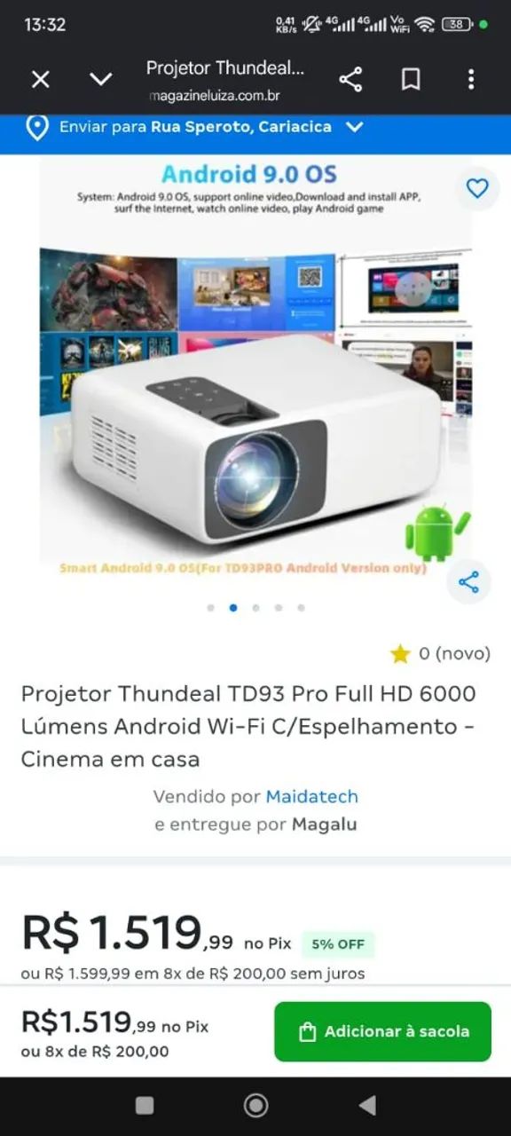 Projetor top - Foto 2