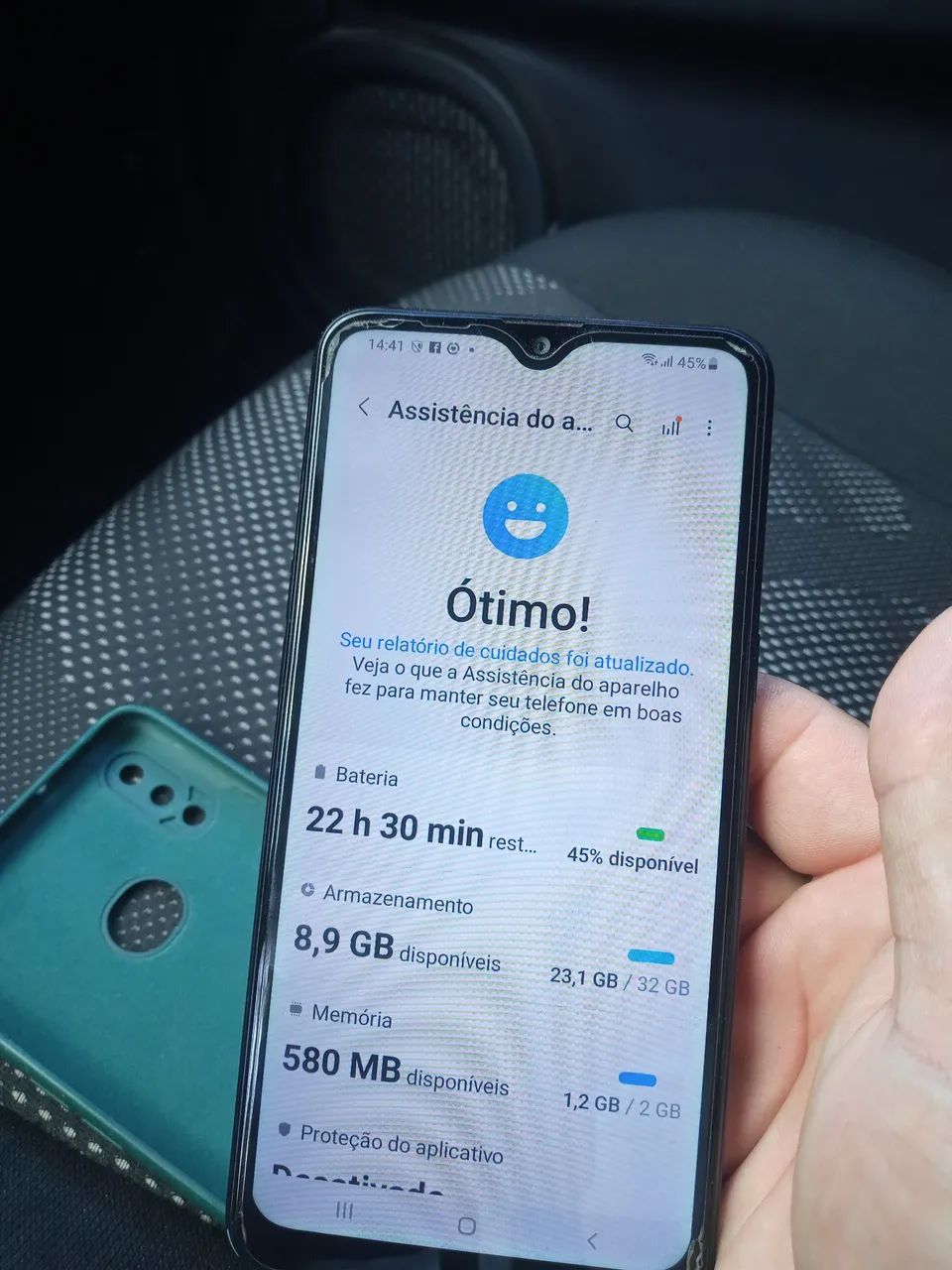 Samsung A 10 S com caixa - Foto 2