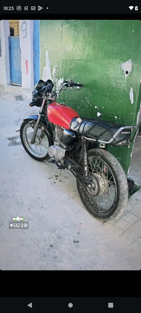 Moto pra vender nos preço 125 com documento e placa 