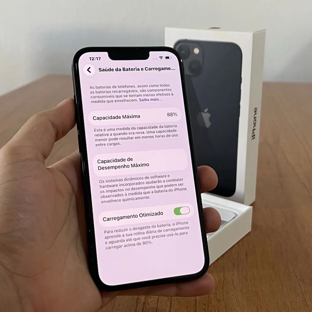 iPhone 13 128GB Impecável 88% de Bateria - Foto 2
