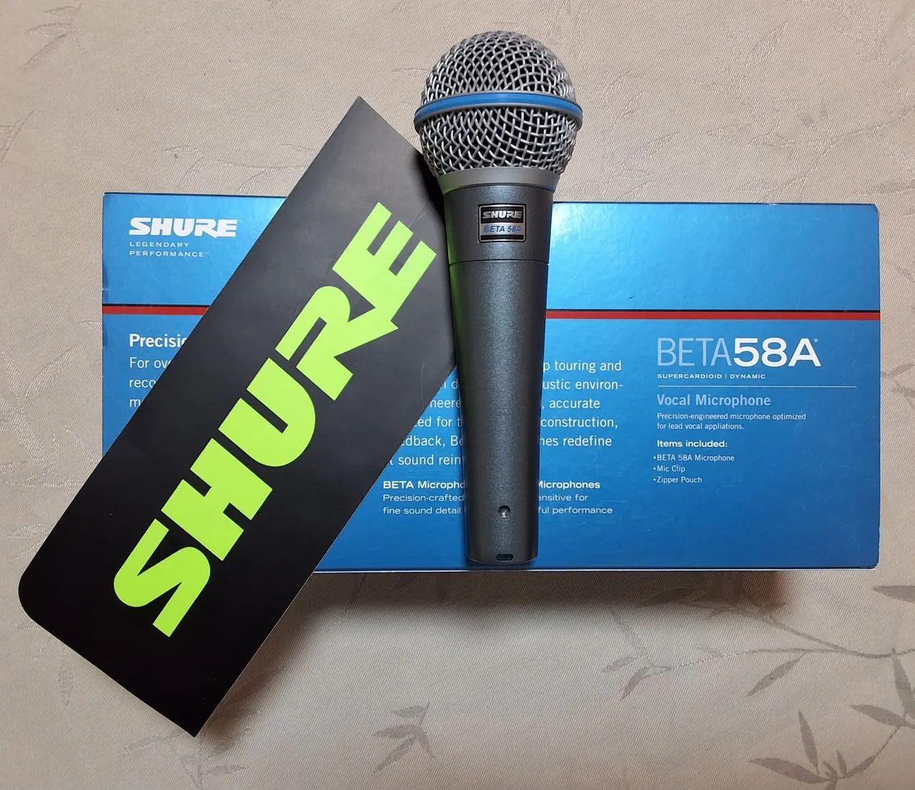 Microfone Shure Beta 58A ORIGINAL