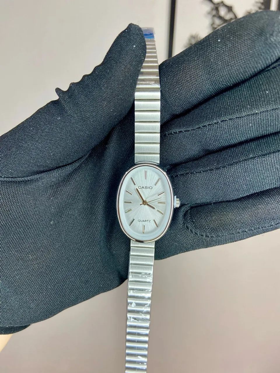 Relógio casio vintage prata
