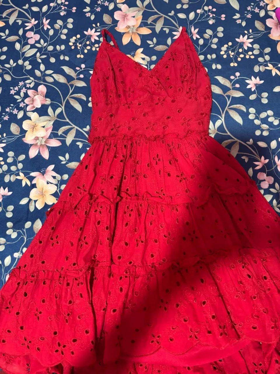 VESTIDO VERMELHO CURTO!