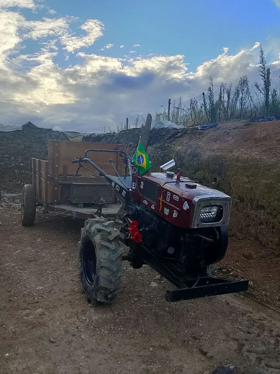 Tobata kr90+carreta+plantadeira - Foto 4